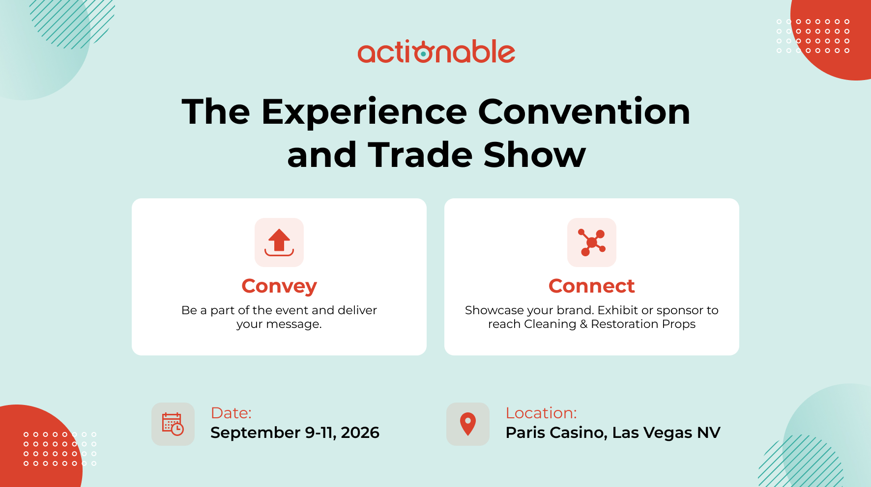 The Experience Convention and Trade Show