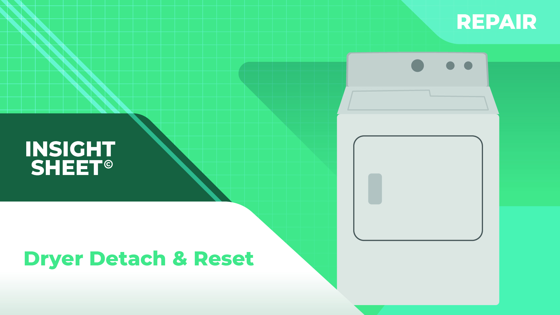Dryer Detach & Reset