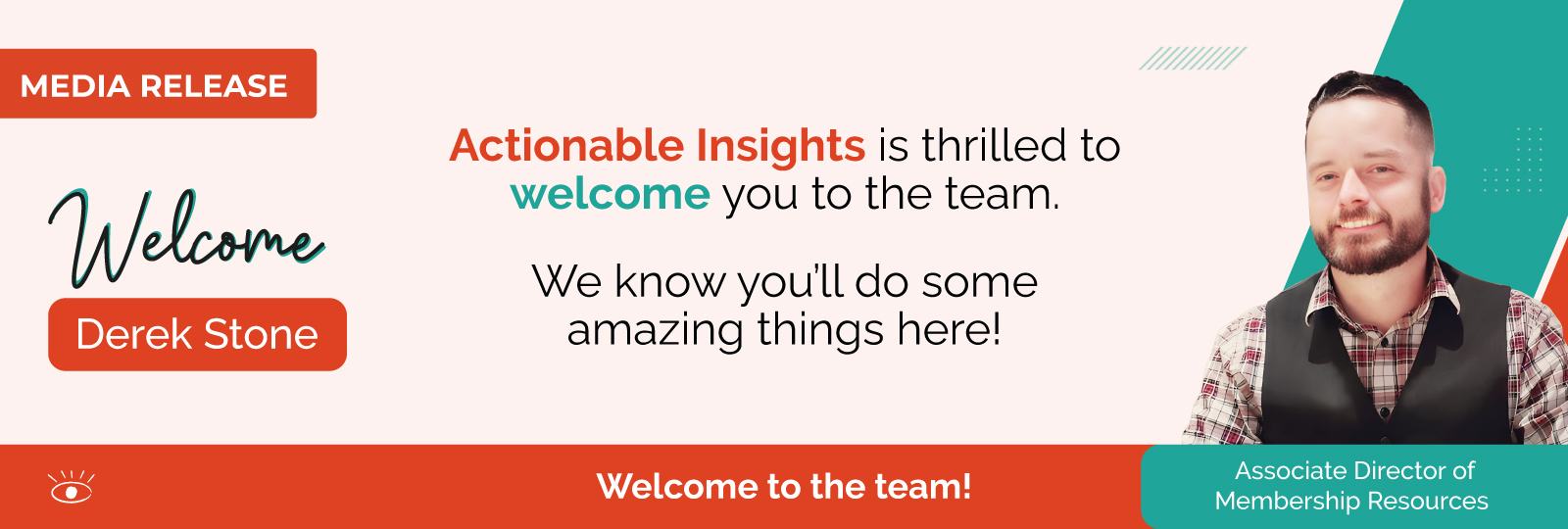 Actionable Insights' Team Update Announcement